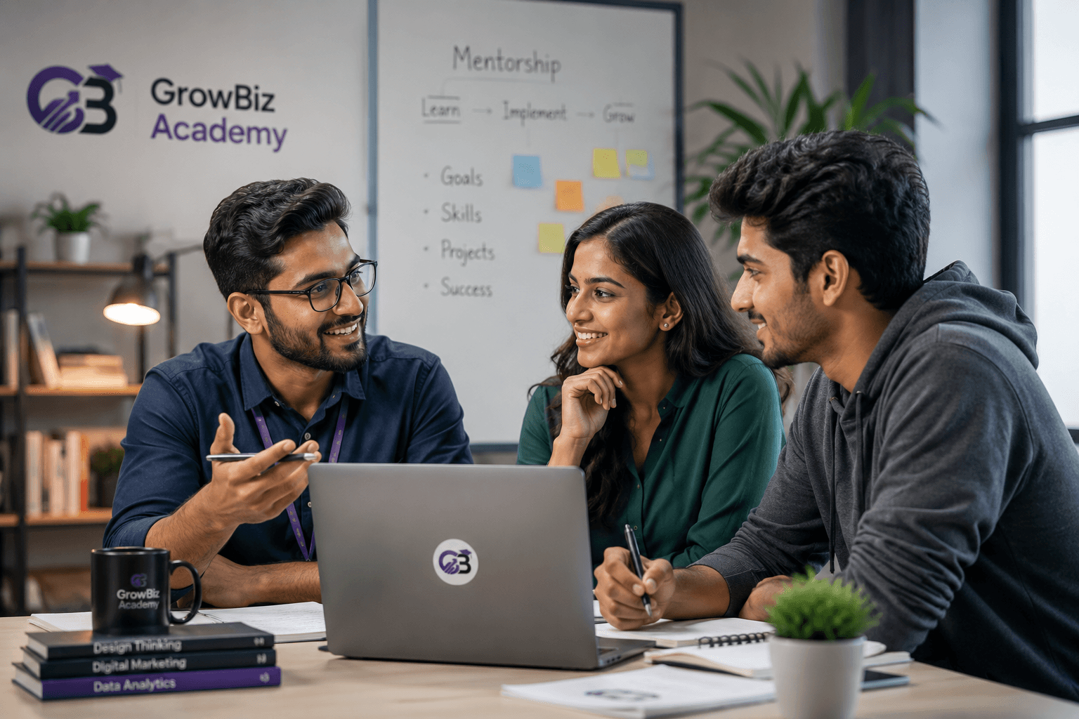 GrowBiz Academy mentors